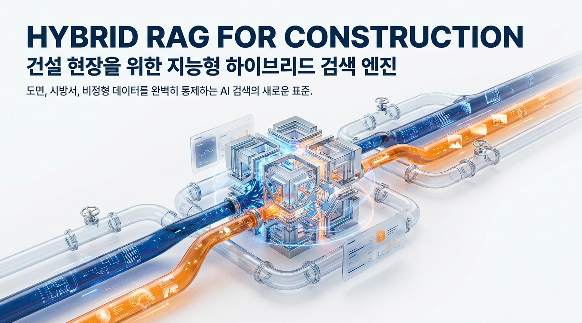 Hybrid RAG Triple-Index Architecture